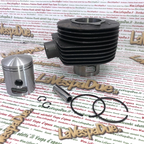 Cylinder and piston kit 57.8 mm thermal group for VESPA 150 PE PX adaptable 125