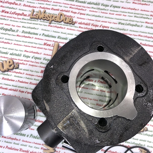 Cylinder and piston kit 57.8 mm thermal group for VESPA 150 PE PX adaptable 125