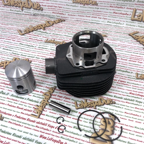Cylinder and piston kit 57.8 mm thermal group for VESPA 150 PE PX adaptable 125