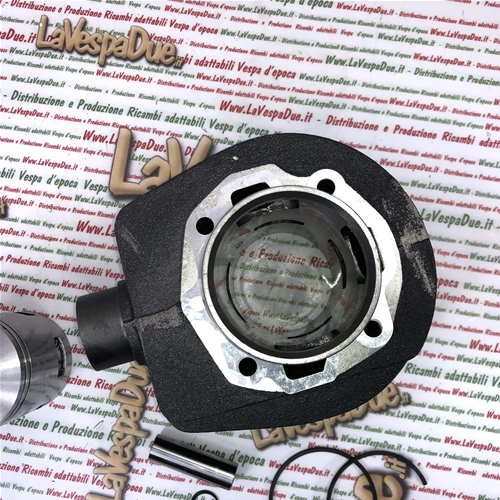 Cylinder and piston kit 57.8 mm thermal group for VESPA 150 PE PX adaptable 125