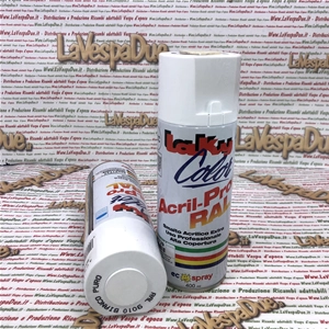 Extra Pro RAL 9010 Reinweißer Glanz-Acryl-Sprühlack für den professionellen Einsatz, 400-ml-Dose mit selbstreinigendem Ventil