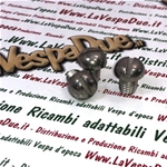 Vite con testa tonda bombata in acciaio inox 18/8 UNI 254 8 mm x 10 mm VESPA applicazioni varie chiusura fori Prodotto Italiano fondo di magazzino