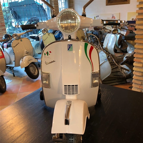 Kit serie fregi adesivi targhette per GIOCATTOLO cavalcabile elettrica 12v per bambini VESPA PX 125 150 200 Celebrazione 150° Anniversario Anniversary Unità d'Italia