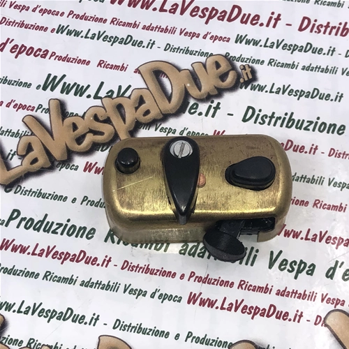Lichtschalter aus Messing für VESPA 125 150 VNA1T VNA2T VNB1T VNB2T VBA1T VB1T VL1T VL2T VL3T (italienisches Produkt)