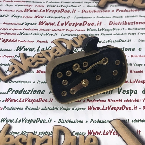 Lichtschalter aus Messing für VESPA 125 150 VNA1T VNA2T VNB1T VNB2T VBA1T VB1T VL1T VL2T VL3T (italienisches Produkt)