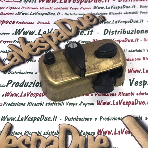 Lichtschalter aus Messing für VESPA 125 150 VNA1T VNA2T VNB1T VNB2T VBA1T VB1T VL1T VL2T VL3T (italienisches Produkt)