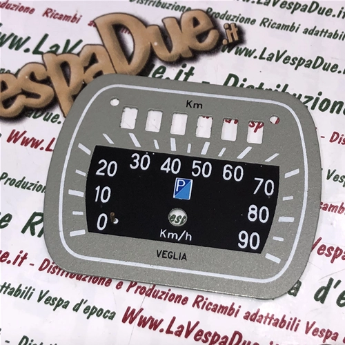 Tachometer mit grünem Hintergrund für VESPA 125 150 V30T V33T VM1 VM2 VN1 VN2 150 VL1 VL2 STRUZZO