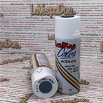 Peinture acrylique émail en aérosol, couleur extra PIAGGIO BLU LAGUNA P8/11, usage professionnel, aérosol de 400 ml avec valve autonettoyante