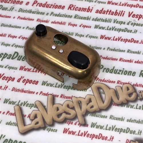 Lichtschalterabdeckung aus Messing für VESPA 125 150 VNA1T VNA2T VNB1T VNB2T VBA1T VB1T VL1T VL2T VL3T
