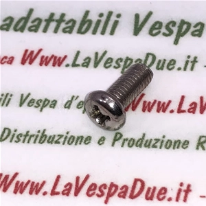 Vis 5 mm x 12 mm pour la fixation du feu arrière des modèles Vespa 50, NLR, 125, 150, 160, 180 et 200 (diverses applications).
