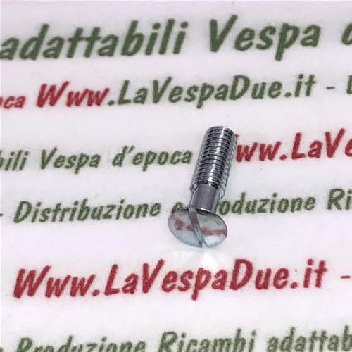 4 mm x 14 mm Schraube zur Befestigung der Rücklichtblende am Dach für VESPA 125, 150, 180 VNB1, 2, 3, 4, 5 VBB GL mit Senkkopf