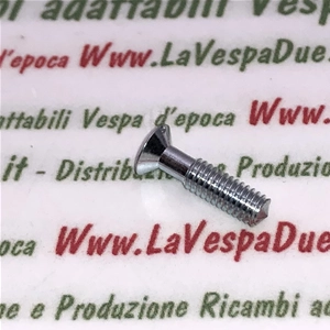 4 mm x 14 mm Schraube zur Befestigung der Rücklichtblende am Dach für VESPA 125, 150, 180 VNB1, 2, 3, 4, 5 VBB GL mit Senkkopf