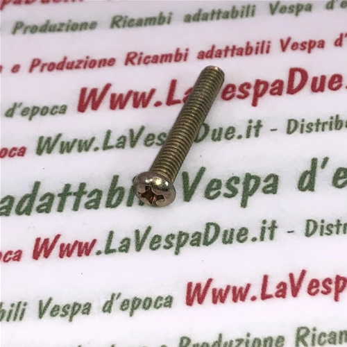 4 mm x 20 mm Kreuzschlitzschraube zur Befestigung der Frontscheinwerfereinheit für VESPA 50 SPECIAL ELESTART und verschiedene andere Anwendungen