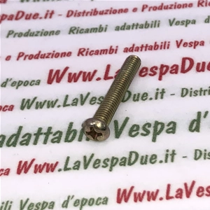 4 mm x 20 mm Kreuzschlitzschraube zur Befestigung der Frontscheinwerfereinheit für VESPA 50 SPECIAL ELESTART und verschiedene andere Anwendungen