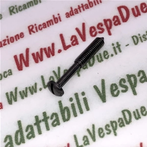 3 mm x 20 mm Schraube zur Befestigung des hinteren Bremslichtgehäuses auf dem Dach für VESPA 125, 150, 180, VBB, VNB, SPRINT, VNC1, VBC1, SUPER GL, SS, halbrunder Schlitzkopf