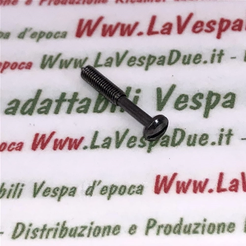 3 mm x 20 mm Schraube zur Befestigung des hinteren Bremslichtgehäuses auf dem Dach für VESPA 125, 150, 180, VBB, VNB, SPRINT, VNC1, VBC1, SUPER GL, SS, halbrunder Schlitzkopf