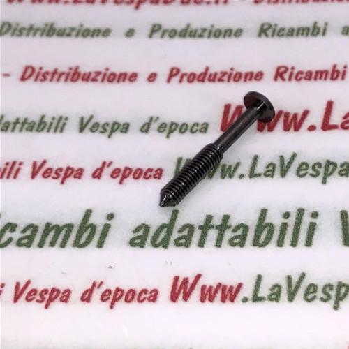 3 mm x 20 mm Schraube zur Befestigung des hinteren Bremslichtgehäuses auf dem Dach für VESPA 125, 150, 180, VBB, VNB, SPRINT, VNC1, VBC1, SUPER GL, SS, halbrunder Schlitzkopf