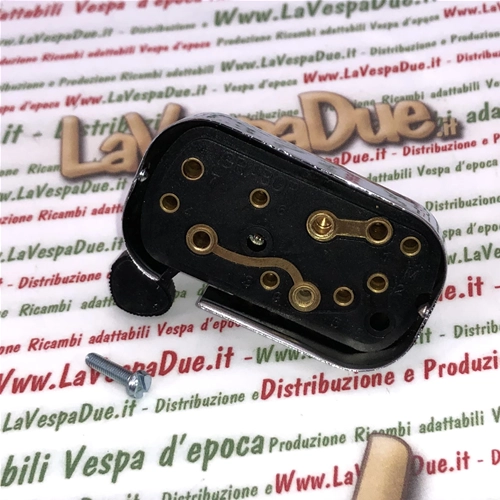 Commutatore modificato luci cromato per VESPA 125 150 VNA1T VNA2T VNB1T VNB2T VBA1T VB1T VL1T VL2T VL3T