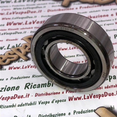 FAG NU205 ETVP C3 25 x 52 x 15 roller bearing for crankshaft flywheel side for VESPA PX 125 T5 160 GS 180 SS 200 RALLY LAMBRETTA 125 150 175 TV LI 2nd 3rd SERIES 200 SX