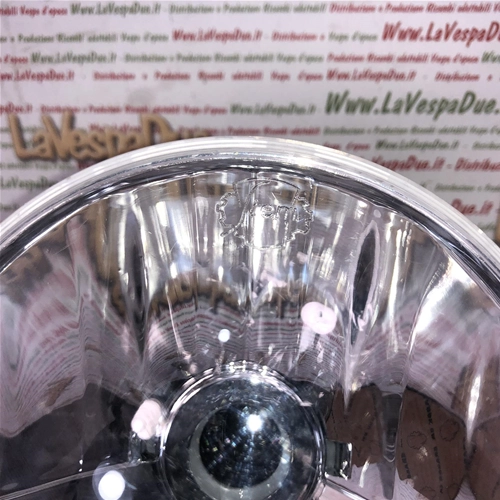 Faro delantero SIEM para VESPA 125 150 200 PX PE, último modelo, halógeno, freno de disco, RO 582946, completo con portalámparas.