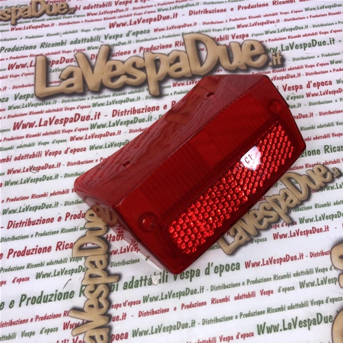Luz trasera SIEM con cuerpo de lente roja para VESPA 50 SPECIAL ELESTART