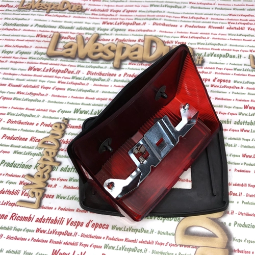 Feu stop arrière SIEM complet avec toit noir pour VESPA 50 SPECIAL ro 122266 - 143687