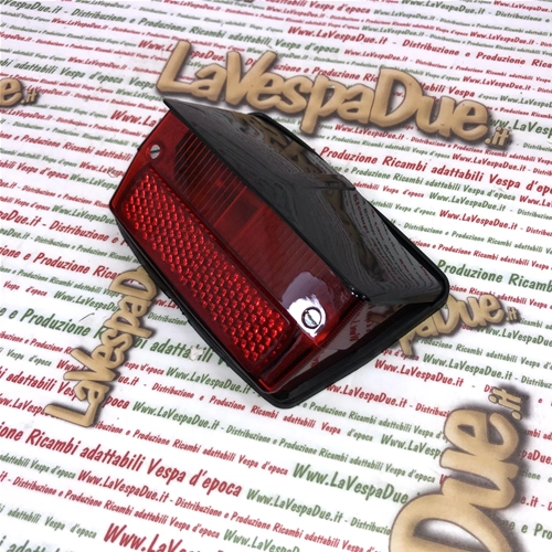 Fanalino ORIGINALE PIAGGIO Stop Posteriore con Tetto NERO per VESPA 50 SPECIAL r.o. 291652 122266 - 143687