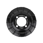 OFFRE SPÉCIALE Ventilateur PINASCO AIRFANNY 26061024 en aluminium anodisé noir brillant usiné CNC VESPA 125 150 200 PX PE GT GTR SUPER SPRINT VELOCE T5 TS VNB VBB COSA