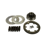 Primary kit PINASCO 25270943 BULL CLUTCH straight teeth Z 22 - 64 to 8 - 12 springs for VESPA 125 150 PX PE COSA disc brake ARCOBALENO T5 RALLY 180 200 from 1998 onwards