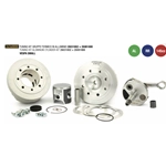 OFFERTA SPECIALE Tuning Kit racing PINASCO 26360000 ZUERA RR Gruppo termico PINASCO 26031802 145 ZUERA RR BIG BORE con Albero Motore PINASCO 26081888 per VESPA 50 125 ET3 PK PK XL PRIMAVERA 50 trasformazione 125