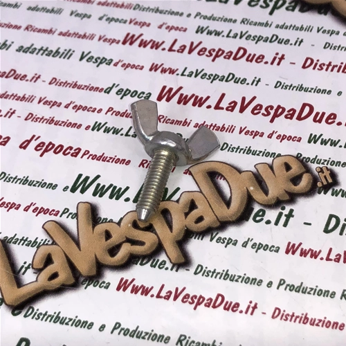 Vis à tête papillon à ailettes 6x20 mm et 6 x 20 mm, diverses applications pour Vespa Ape et Lambretta