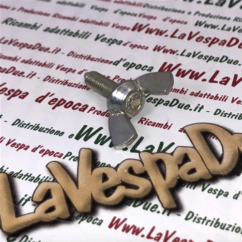 Vis à tête papillon à ailettes 6x20 mm et 6 x 20 mm, diverses applications pour Vespa Ape et Lambretta