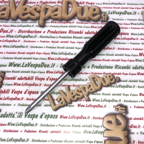 Reversible screwdriver with cross-head and fixed slot for Vespa and Piaggio tools, various models, ro 183059