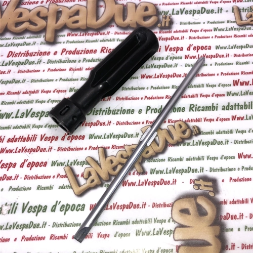 Reversible screwdriver with cross-head and fixed slot for Vespa and Piaggio tools, various models, ro 183059