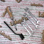 Kit set 6 attrezzi giravite in legno a croce per borsa VESPA 50 90 125 150 160 180 200