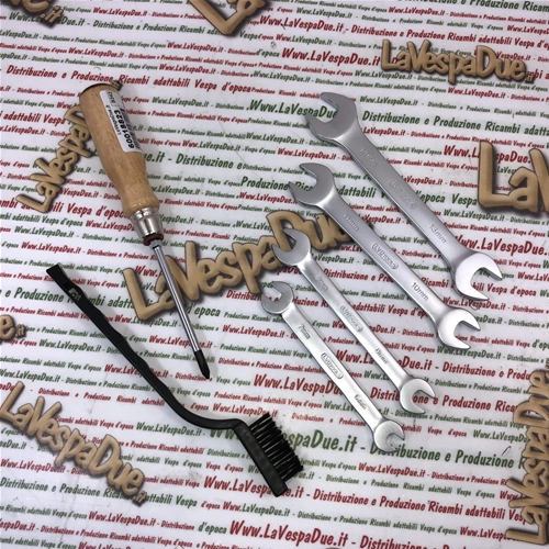 Kit d'outils comprenant 6 tournevis cruciformes pour Vespa 50, 90, 125, 150, 160, 180 et 200
