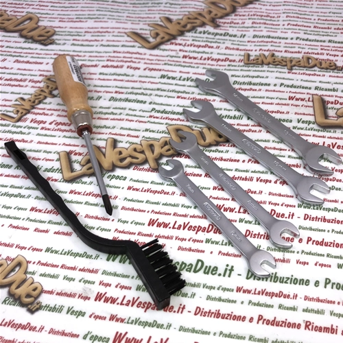 Kit d'outils comprenant 6 tournevis cruciformes pour Vespa 50, 90, 125, 150, 160, 180 et 200