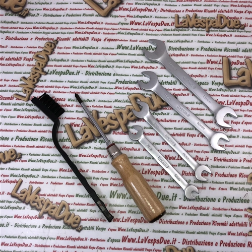 Kit d'outils comprenant 6 tournevis cruciformes pour Vespa 50, 90, 125, 150, 160, 180 et 200