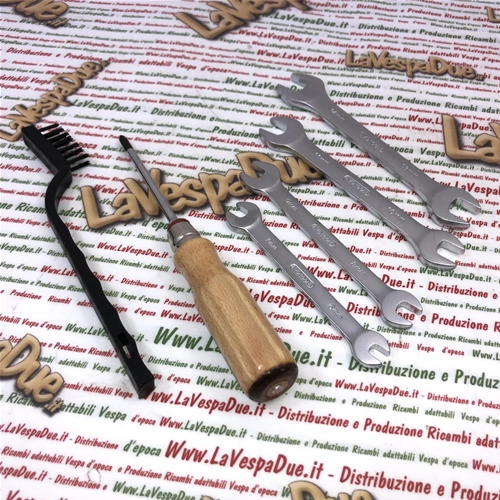 Kit d'outils comprenant 6 tournevis cruciformes pour Vespa 50, 90, 125, 150, 160, 180 et 200