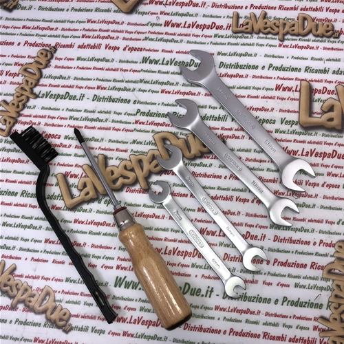 Kit d'outils comprenant 6 tournevis cruciformes pour Vespa 50, 90, 125, 150, 160, 180 et 200