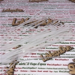 Kit de 40 colliers de serrage en nylon, 2,8 mm x 20 cm, pour diverses applications sur VESPA, APE et LAMBRETTA.