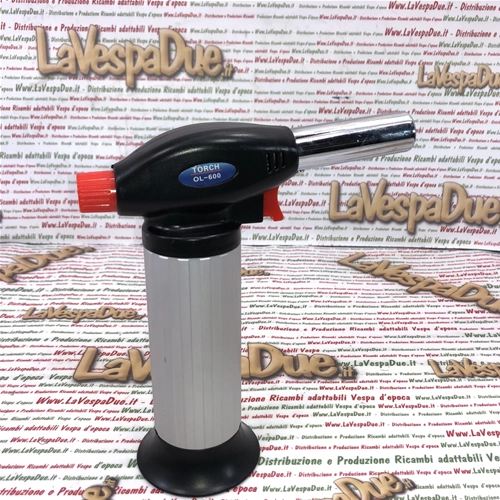 Butane gas torch burner TURBO TORCH FLAME 1300° for quick coupling bearings and various applications barbecue pre-welding