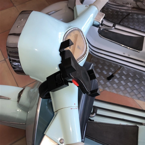 Soporte universal para teléfono para soportes de espejos de manillar Vespa SPECIAL ET3 PX PE PK GS SS SPRINT SUPER VBB VNB FARO BASSO VN VM V1 V15 V30 V33 VL para APPLE IPHONE SAMSUNG HUAWEI ONE+