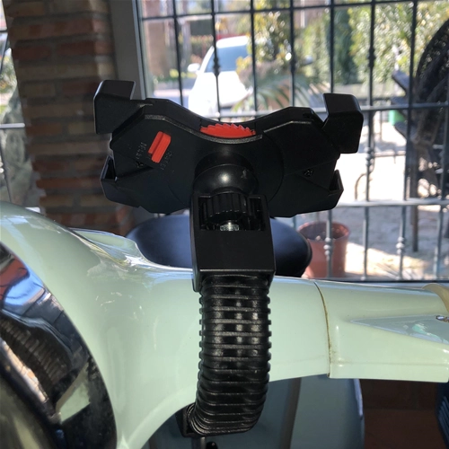 Soporte universal para teléfono para soportes de espejos de manillar Vespa SPECIAL ET3 PX PE PK GS SS SPRINT SUPER VBB VNB FARO BASSO VN VM V1 V15 V30 V33 VL para APPLE IPHONE SAMSUNG HUAWEI ONE+