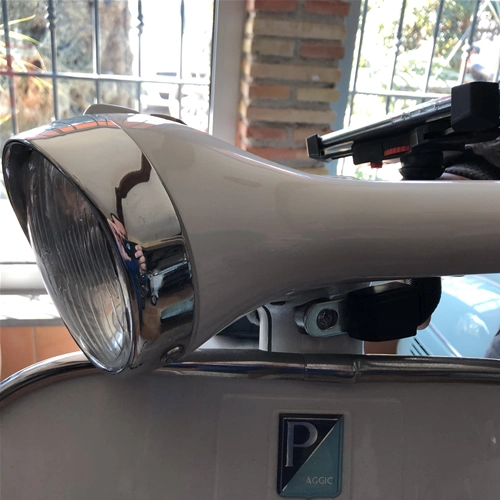 Soporte universal para teléfono para soportes de espejos de manillar Vespa SPECIAL ET3 PX PE PK GS SS SPRINT SUPER VBB VNB FARO BASSO VN VM V1 V15 V30 V33 VL para APPLE IPHONE SAMSUNG HUAWEI ONE+