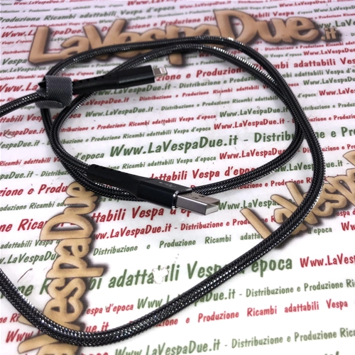 Cable Lightning ANDOWL de 2,4 A y 1 metro de longitud, de la serie FAST, para Apple iPhone e iPad.
