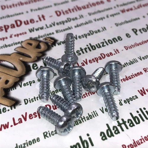 1 Schraube 4,2 x 13 mit Kreuzkopf zur Befestigung der Kühlergrillblende PX PE SPECIAL und der hinteren Sitzplatte für VESPA PX 80 125 150 200 PX PE LUSSO MY ro 008455