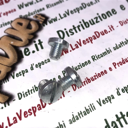 Satz mit 3 Schlitzschrauben (5 mm) zur Befestigung des Frontscheinwerferrahmens für VESPA 125 GT GTR TS 150 SPRINT VELOCE 180 200 RALLY