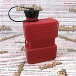 1000ml RED supplementary fuel mix can for VESPA LAMBRETTA APE and SCOOTER
