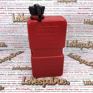 Bidon de 1500 ml de mélange carburant rouge supplémentaire pour VESPA, LAMBRETTA, APE et SCOOTER